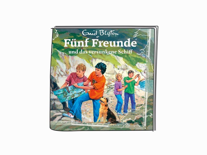 Produktbild Tonies Fünf Freunde und das versunkene Schiff (Deutsch)