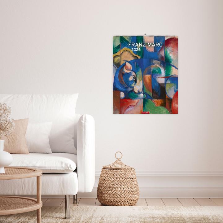 Produktbild Franz Marc Edition Kalender 2026 (46 x 55 cm)