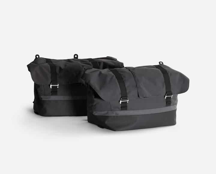 Decathlon Doppel-Fahrradtasche Longtail (100 l, Sacoches)