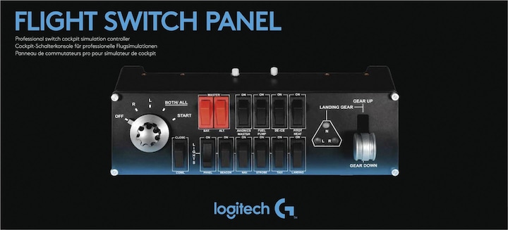Productafbeelding Logitech G Saitek Pro Flight Switch Panel (PC)