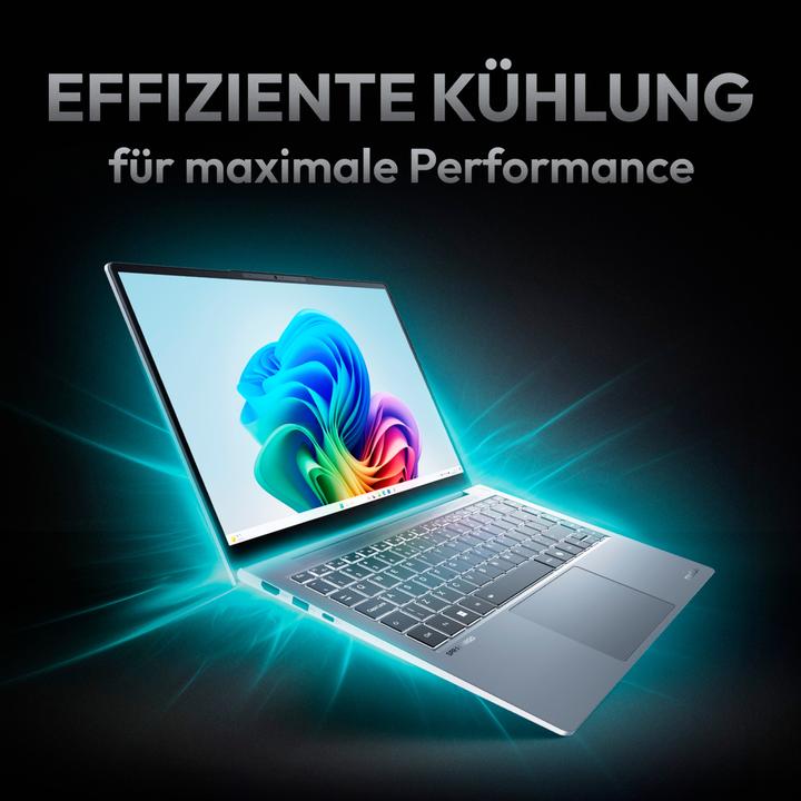 Produktbild Medion SPRCHRGD14 S1 ELITE 62637 - 14" 2,8K, Snapdragon X Elite X1E-78-100, 16GB RAM, 512GB SSD, Win (14", Snapdragon X Elite X1E-78-100, 16.38 GB, 512 GB)