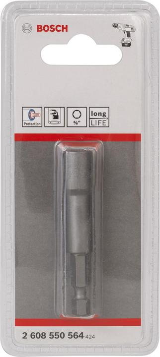 Produktbild Bosch Professional Zubehör Steckschlüssel, 65 mm x 3/8-Zoll