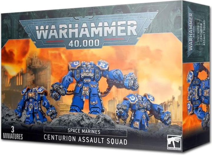 Actual product image Games Workshop Centurion Space Marine Assault Squad - Devastator Centurion Space Marine Squad (Plastic)