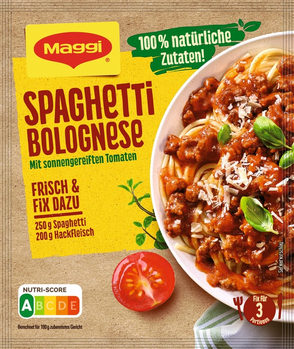 Produktbild Maggi Spaghetti Bolognese (36 g)