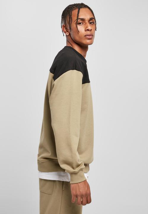 Actual product image Urban Classics Sweater Upper Block Crewneck (S)