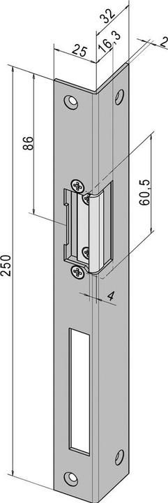 Actual product image effeff angle striking plates