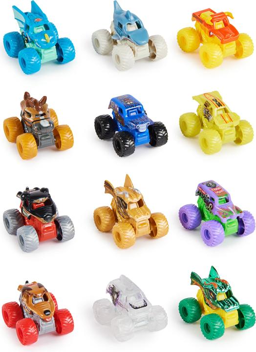 Actual product image Spin Master Monster Jam Mini Gold Dragon Mystery