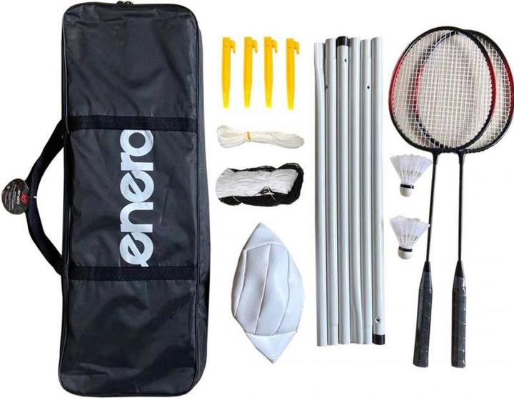Enero Diverse badmintonset 6in1 1036359