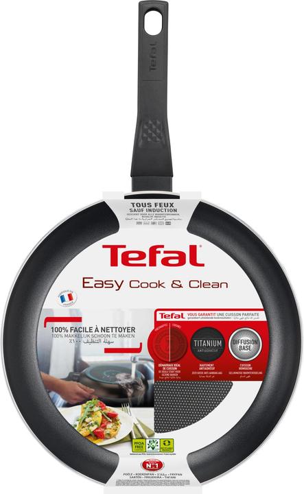Actual product image Tefal Easy Cook & Clean (24.28 cm, Frying pan, Aluminium)
