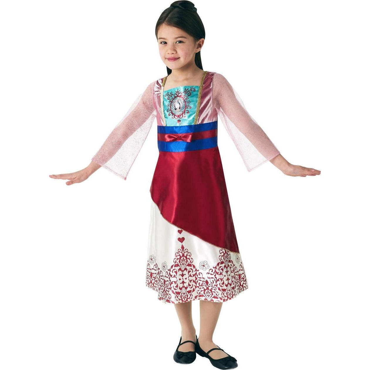 Rubies Disney Prinzessin Mulan Glitzer Kinderkostüm (104)