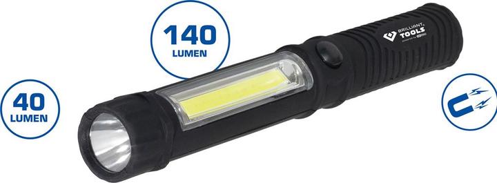 Actual product image Brilliant Tools BT130910D (140 lm)