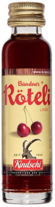 Produktbild Kindschi Bündner Röteli Karton 25x2 (25 x 2 cl)