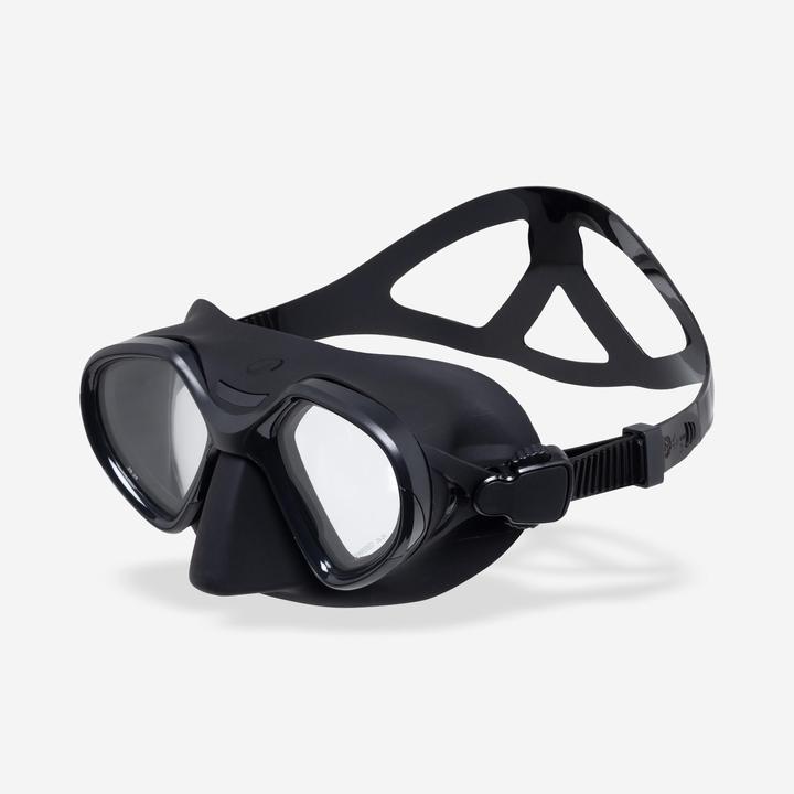 Immagine prodotto Subea Tauchmaske Apnoetauchen Antibeschlag kleines Volumen - 500 Dual LV schwarz