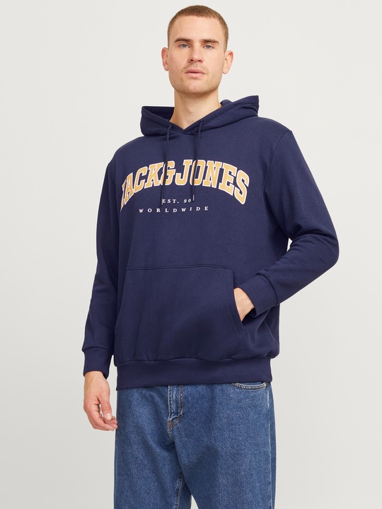 Produktbild Jack & Jones Jjecaleb Varsity Sweat Hood Noos Pls (XXL)