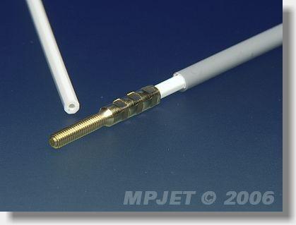 Image du produit MP Jet MP-JET Octagone Câble Bowden complet M2 3/2mm tube extérieur + 2/1mm tube intérieur 1,5 mètre avec