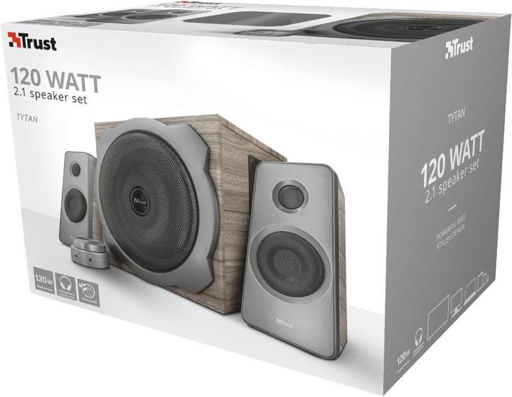Immagine prodotto Trust Tytan 2.0 Set di altoparlanti in legno