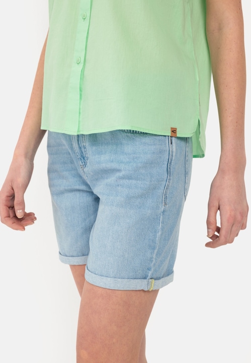 Actual product image Camel Active Half-sleeved blouse made from cotton twill (M)