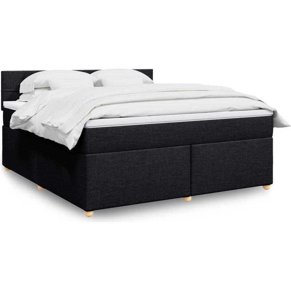 VidaXL, Bett, Bo x springbett mit Matratze 180 x 200 cm Stoff (180 x 200 cm)