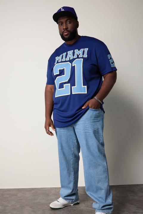 Produktbild Sthuge T-Shirt, Halbarm, oversized, Football Print (7XL)