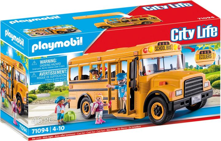 Immagine prodotto Playmobil 71094 Scuolabus USA (71094, Playmobil City Life)