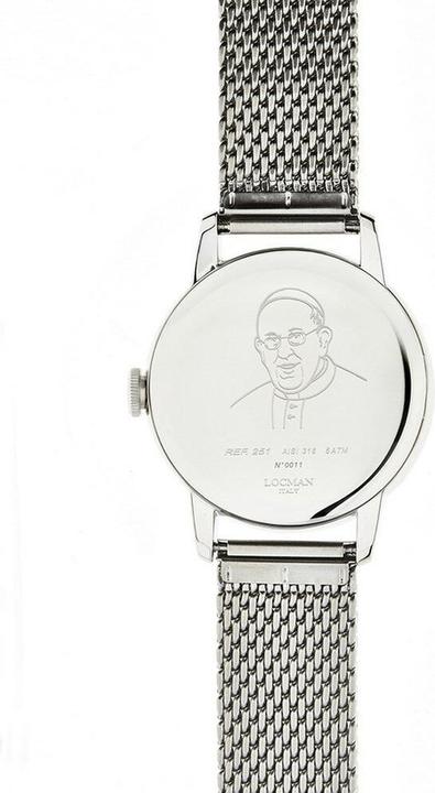 Immagine prodotto Locman Orologio da uomo Italia 1960 La Fabbrica Della Pace Ref. 0251 (Orologio da polso analogico, 41 mm)