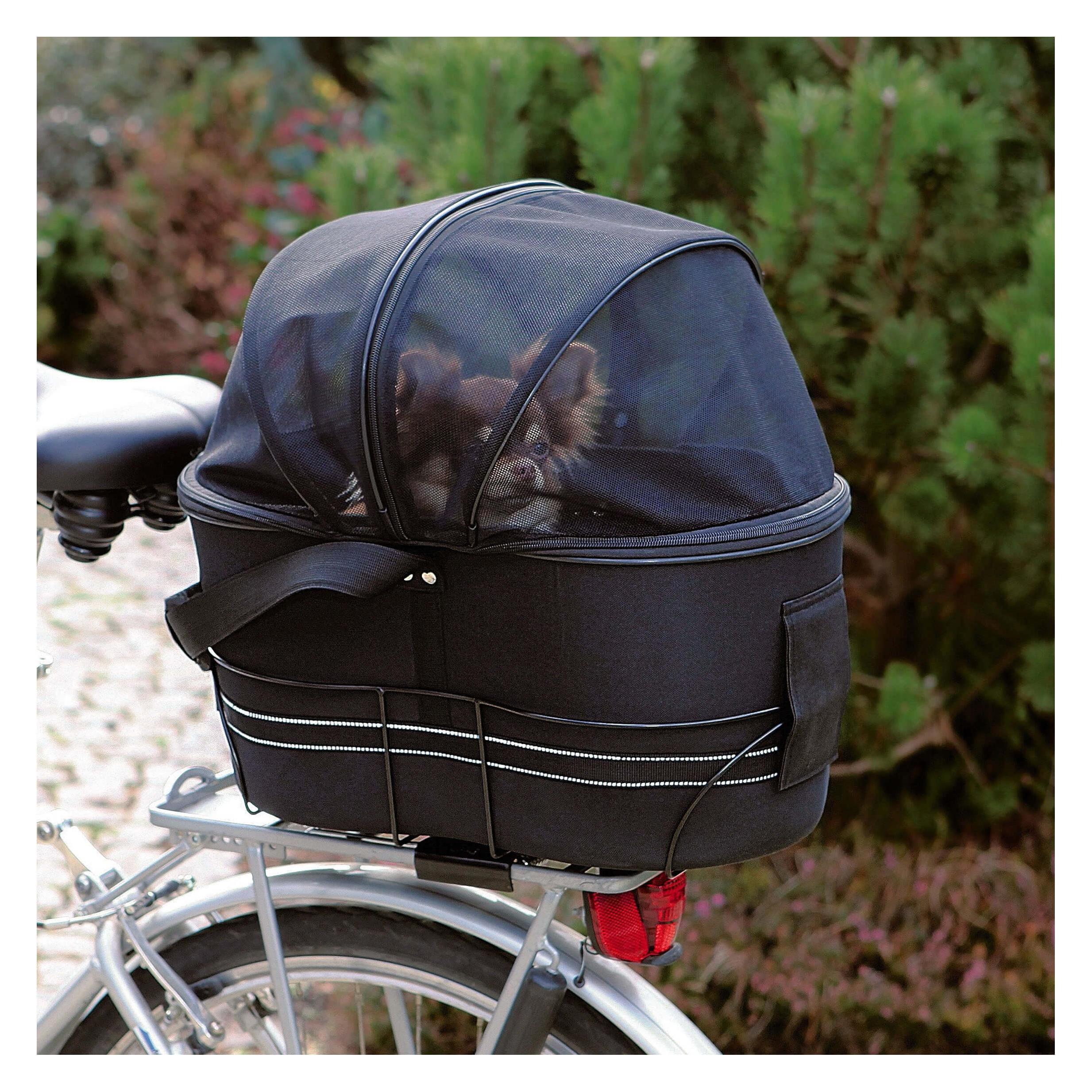 Panier vélo pour chien L42 l29 H48 cm Trixie - Panier vélo pour Chien