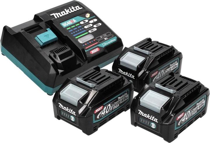 Produktbild Makita Power Source Kit 40 V max. mit 3x BL 4040 Akku 4,0 Ah XGT ( 3x 191B26-6 ) + DC 40 RA Schnell (40 V)