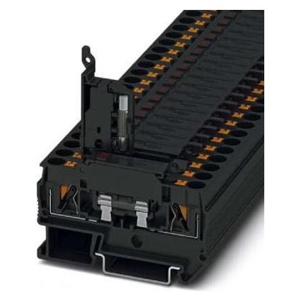 Phoenix Contact PHOE Sicherungs-Reihenklemme, Elektronikzubehör + Gehäuse, Schwarz