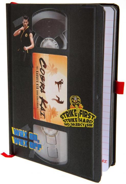 Actual product image Cobra Kai Notebook Premium VHS A5 (A5, Lined, Hardcover)