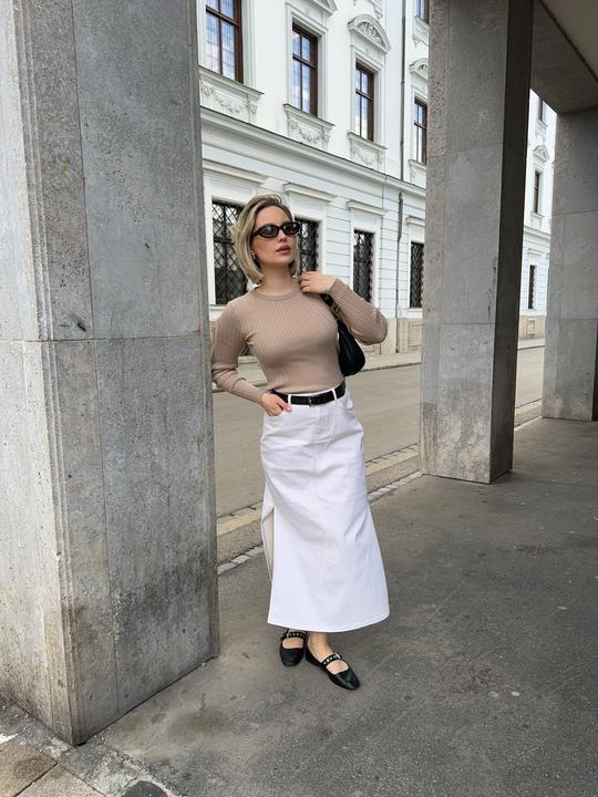 Produktbild Vila Midi Jeansrock (M)