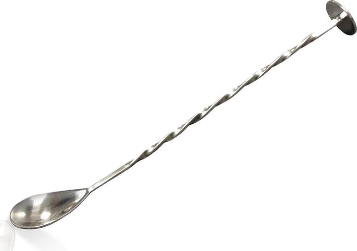 VinBouquet Cuillère à cocktail, acier inoxydable, 25 cm (Fouet à cocktail)