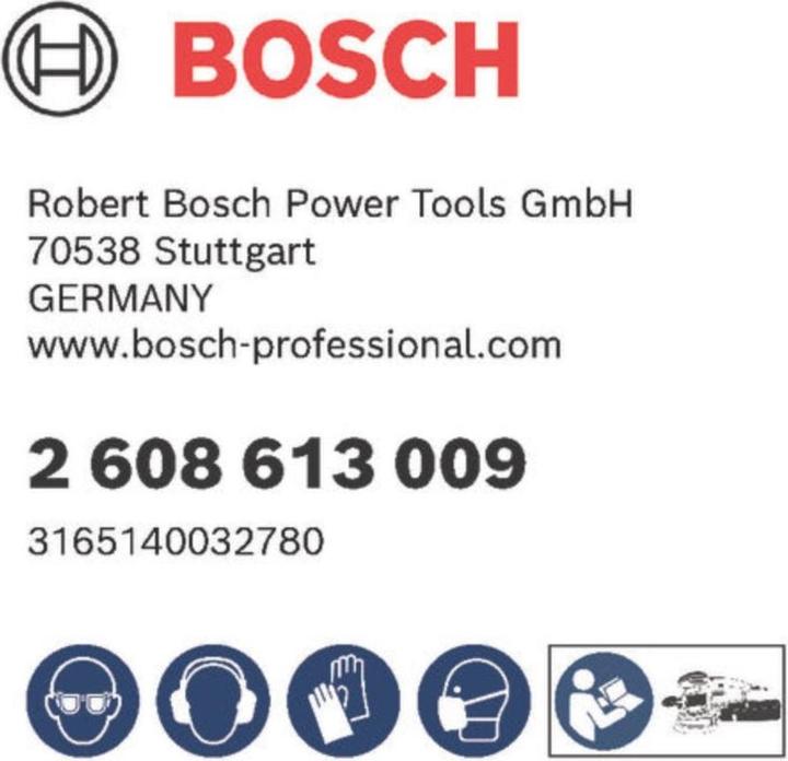Produktbild Bosch Professional Zubehör Polierfilz für Exzenterschleifer, weich, Klett, 128 mm, 1er-Pack (Weich)