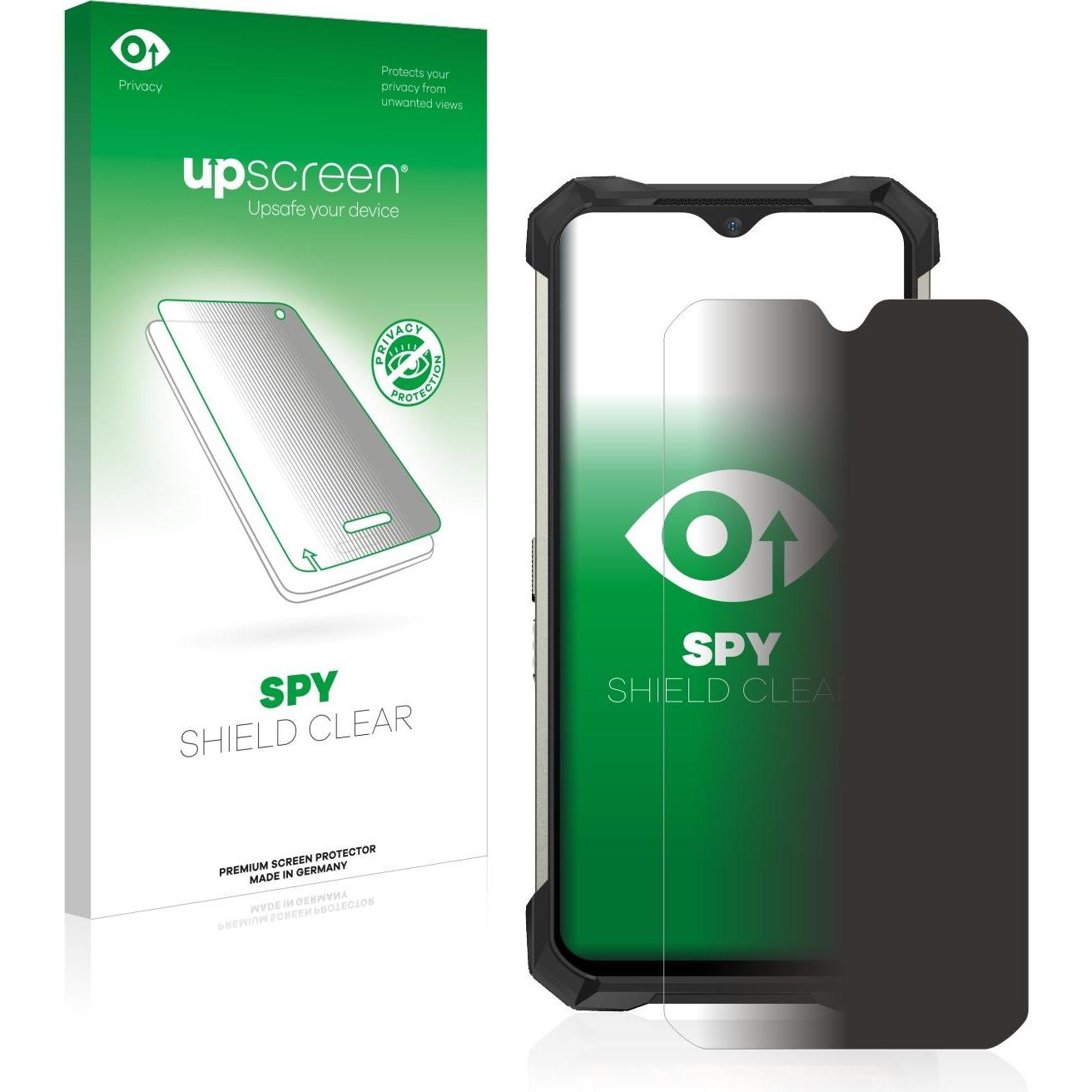 upscreen Spy Shield Blickschutzfolie (1 Stück, Doogee S88 Pro), Smartphone Schutzfolie, Blau