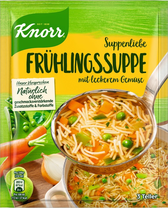 Produktbild Knorr Suppenliebe Frühlingssuppe 3 Teller (750 ml)