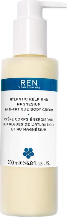 Actual product image Ren Atlantic Kelp And Magnesium Anti-Fatigue Body Cream Ocean Plastic Edition (Body cream, 200 ml)