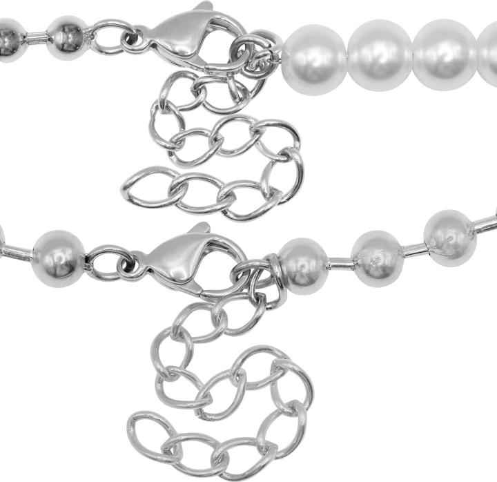 Image du produit Heideman Set Sara argenté poli (100% acier inoxydable)