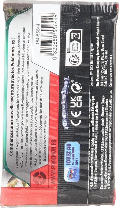 Produktbild Pokémon Scarlet und Violet (Französisch, Booster Pack)