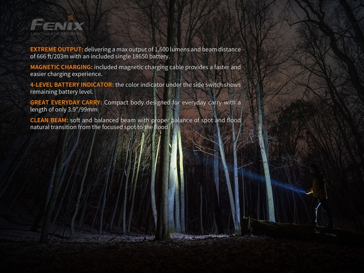 Image du produit Fenix E30R (9.90 cm, 1600 lm)