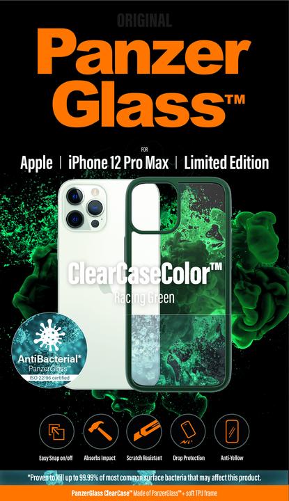 Actual product image PanzerGlass 0269 Cell Phone Protective Cover Transparent (Apple iPhone 12 Pro Max)