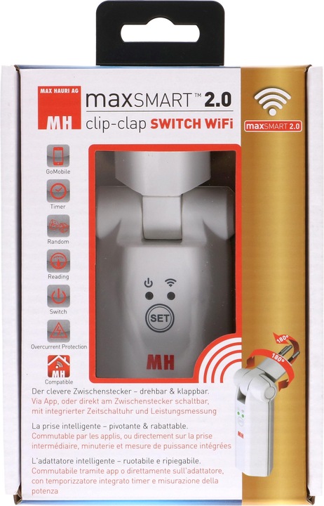 Actual product image Max Hauri maxSmart 2.0 Clip-Clap