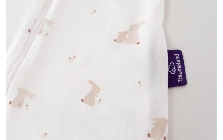 Produktbild Träumeland Baby-Sommerschlafsack Hophop Bunny Grösse 80 (80 cm, 0.5 TOG, Sommer)