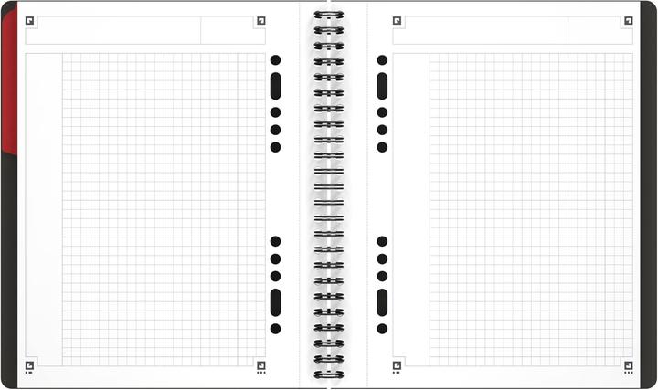 Actual product image Oxford College notebook International Activebook (Checked)