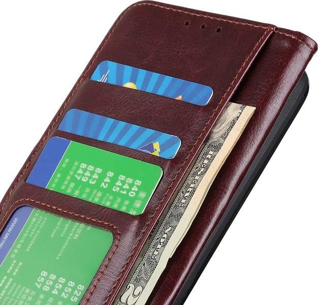Produktbild MU Classic Crazy Horse Leder Bookcover Series (Realme 8 5G)