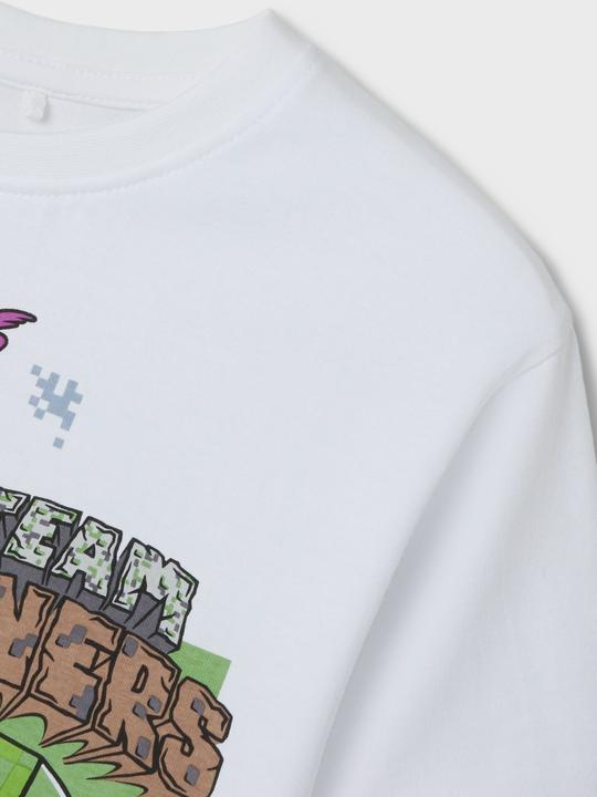 Actual product image Name it Nkmjahi Minecraft Nreg Ss Top Noos Bfu (146, 152)