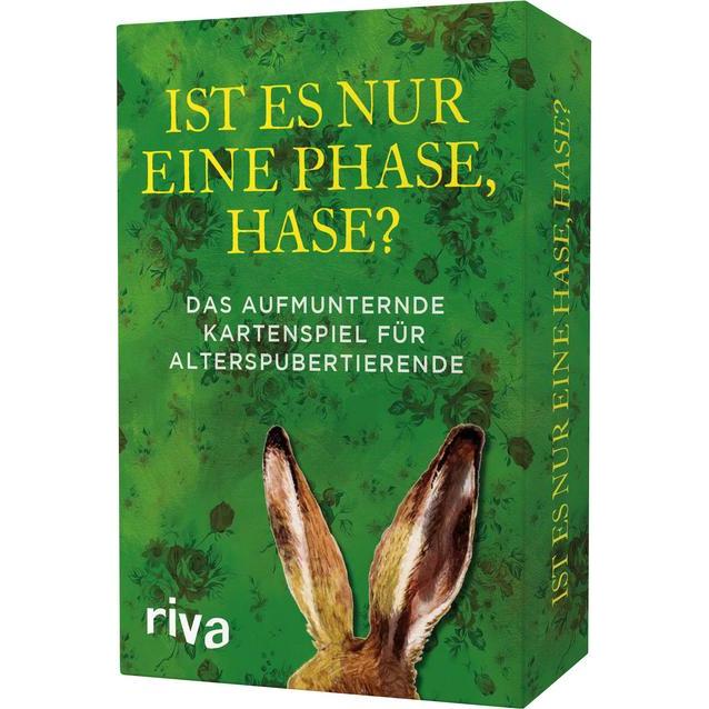 Riva Ist es nur eine Phase, Hase? – Das aufmunternde Kartenspiel für Alterspubertiere (Deutsch)
