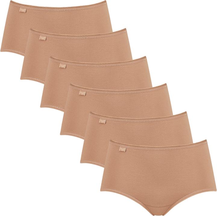 Immagine prodotto Sloggi Confezione da 6 slip midi in cotone 24/7 (38, M, confezione da 6)
