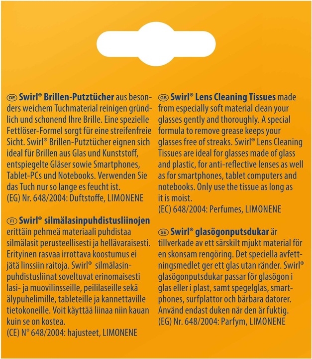 Produktbild Swirl Brillenputzttücher