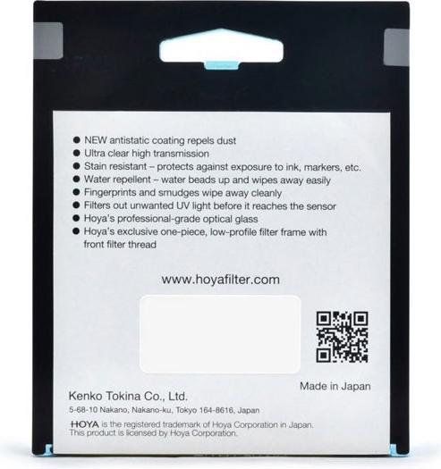 Actual product image Hoya Fusion Antistatic Next UV Filter (52 mm, UV filter, 52 mm)