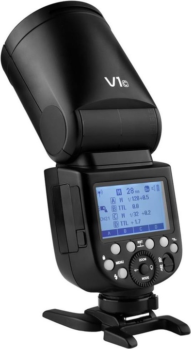 Actual product image Godox V1 (Plug-on flash, Sony)