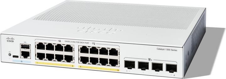 Produktbild Cisco CATALYST 1300 16-PORT GE POE (16 Ports)